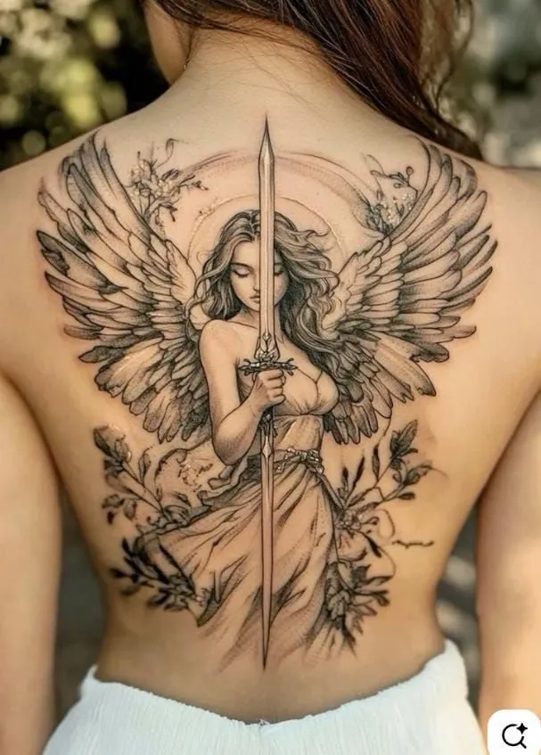 40+ Full Back Tattoo For Women That Are Stunning
